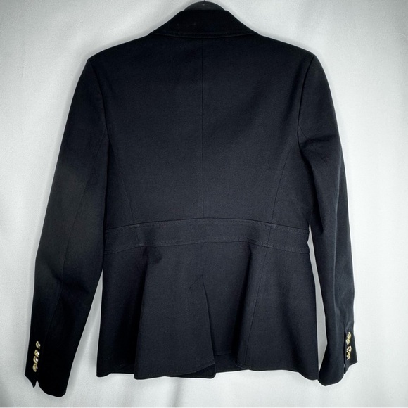 Derek Lam Black Blazer with Gold Button Accents - Picture 5 of 9